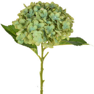 Faux Green Hydrangea Stem